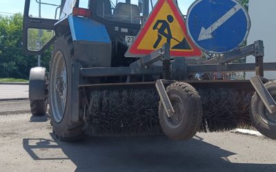 Услуги дорожной щетки на базе МТЗ - Ярославль, заказать или взять в аренду