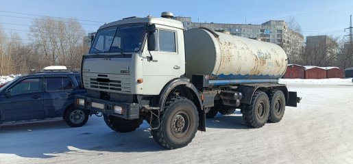 Цистерна Цистерна-водовоз на базе Камаз взять в аренду, заказать, цены, услуги - Рыбинск