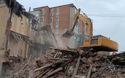 Промышленный снос и демонтаж зданий спецтехникой - Ярославль, цены, предложения специалистов