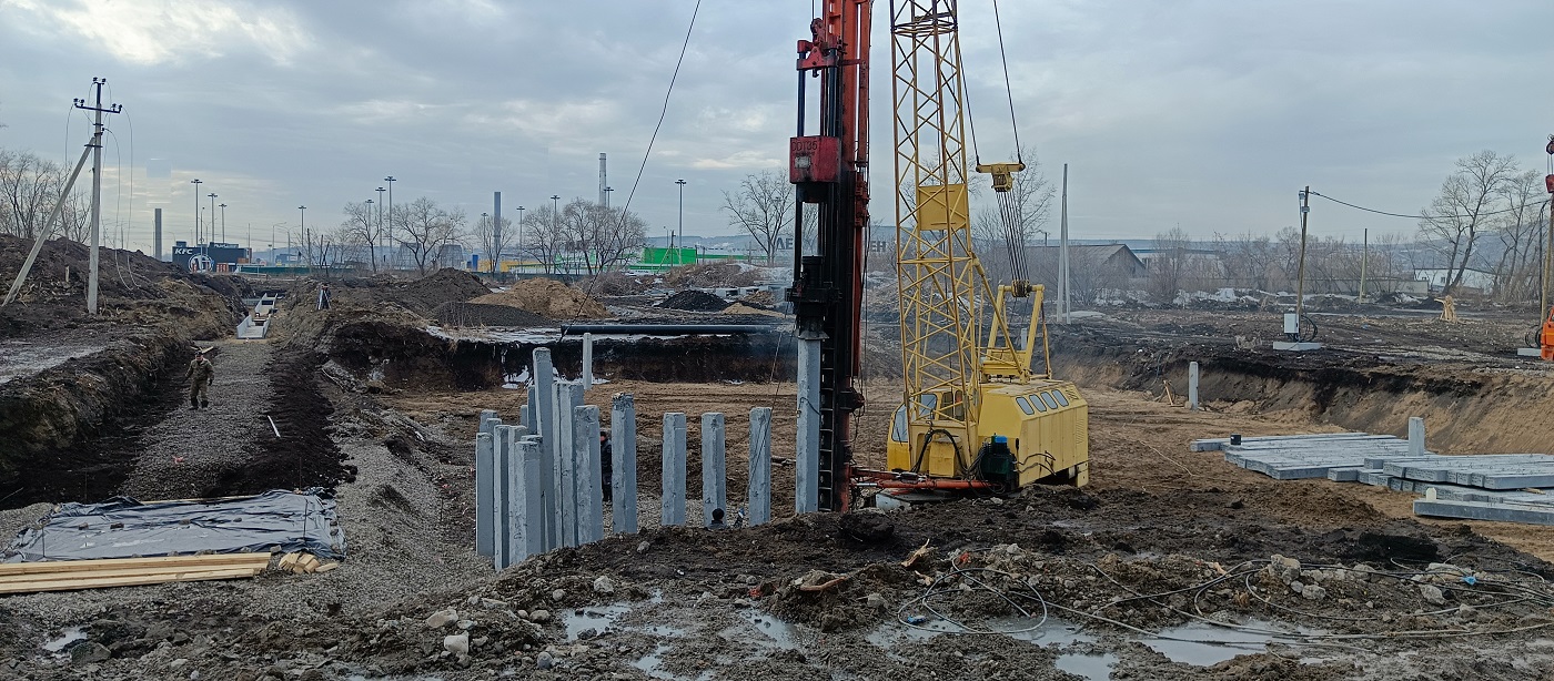 Аренда сваебоя для забивки бетонных свай в Ярославской области
