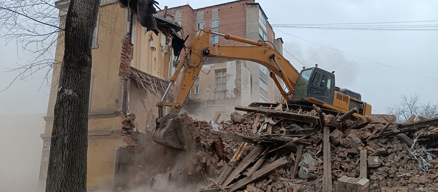 Услуги по сносу и демонтажу старых домов, строений и сооружений в Гавриловом Яме
